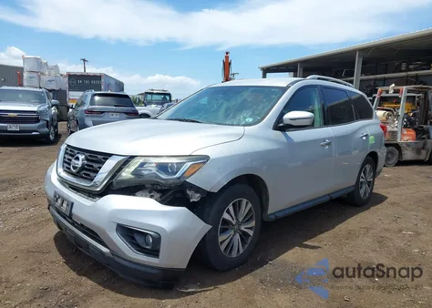 2017 Nissan Pathfinder Platinum/S/Sl/Sv from USA, damaged, VIN 5N1DR2MN5HC613925
